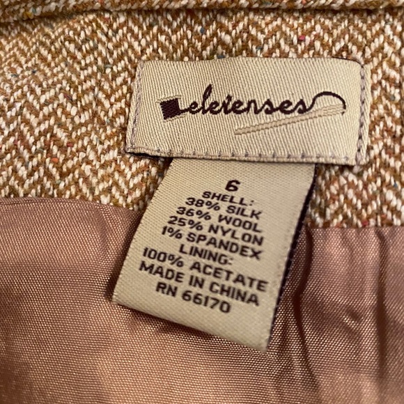 Anthropologie Elevenses Pleated Skirt 6 - Picture 5 of 6